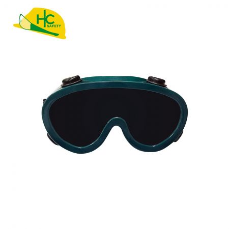 Staubdichte und schlagfeste Schweißbrille.